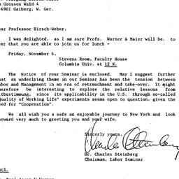 Correspondence, 1987-10-28....