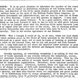 Minutes, 1958-12-17. Labor,...