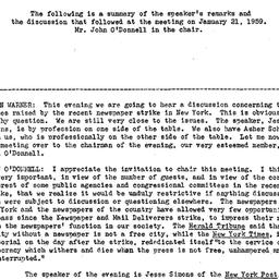 Minutes, 1959-01-21. Labor,...