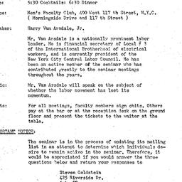 Announcements, 1972-04-18. ...