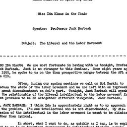 Minutes, 1963-04-17. Labor,...