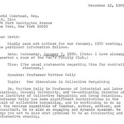 Correspondence, 1969-12-12....