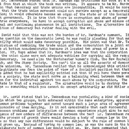 Minutes, 1951-02-01. Labor,...