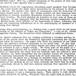 Minutes, 1950-10-26. Labor,...