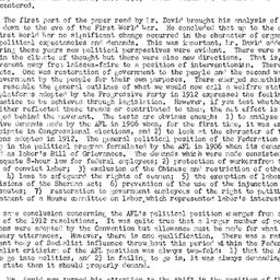 Minutes, 1951-01-14. Labor,...
