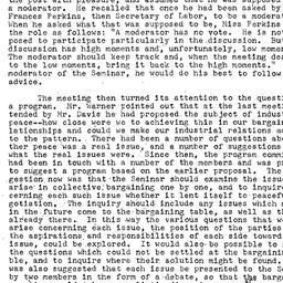 Minutes, 1956-02-22. Labor,...