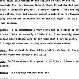 Minutes, 1956-05-16. Labor,...