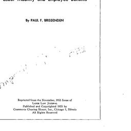 Related publication, Labor,...