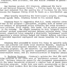 Minutes, 1974-11-14. Labor,...
