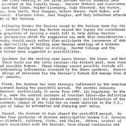 Minutes, 1974-10-23. Labor,...