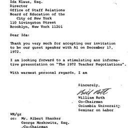 Correspondence, 1972-10-27....