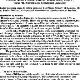 Minutes, 1991-12-06. Labor,...