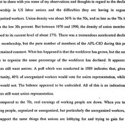Speaker's paper, 1991-1...