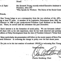 Announcements, 1992-04-21. ...