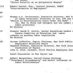 Schedules, Labor, seminar 4...
