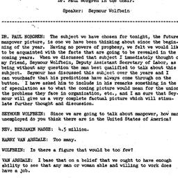 Minutes, 1960-03-02. Labor,...