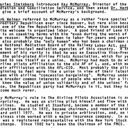 Minutes, 1985-12-06. Labor,...