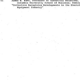 Schedules, Labor, seminar 4...
