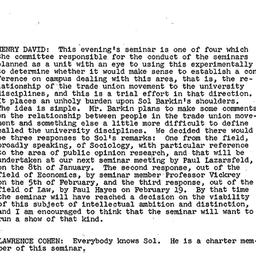 Minutes, 1957-12-18. Labor,...