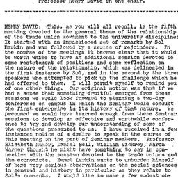 Minutes, 1958-03-05. Labor,...