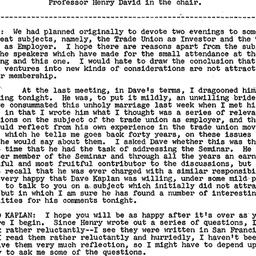 Minutes, 1958-04-24. Labor,...