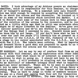 Minutes, 1958-05-07. Labor,...