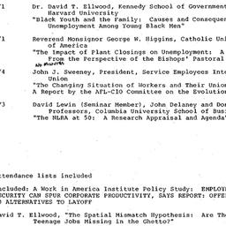 Schedules, Labor, seminar 4...