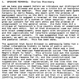 Minutes, 1985-02-01. Labor,...