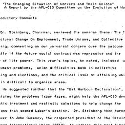 Minutes, 1985-04-04. Labor,...