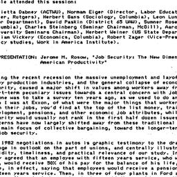 Minutes, 1984-11-02. Labor,...