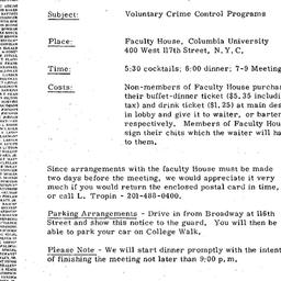 Announcements, 1974-02-25. ...