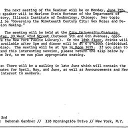 Announcements, 1976-06-07. ...