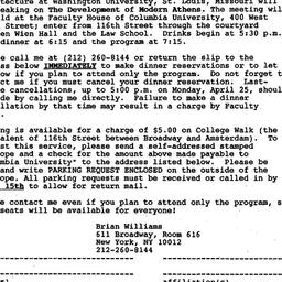 Announcements, 1994-04-26. ...