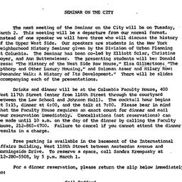 Announcements, 1982-03-02. ...