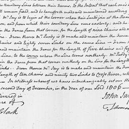 [Document, 1806 December 22]