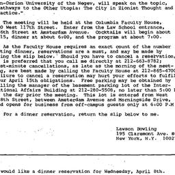 Announcements, 1987-04-08. ...
