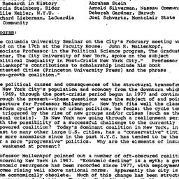 Minutes, 1987-02-17. The Ci...