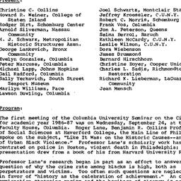 Minutes, 1986-09-24. The Ci...
