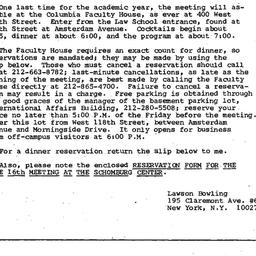 Announcements, 1987-05-18. ...