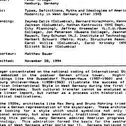Minutes, 1994-11-16. The Ci...