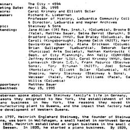 Minutes, 1995-04-26. The Ci...