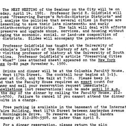 Announcements, 1981-04-14. ...