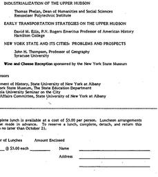 Announcements, 1980-10-25. ...