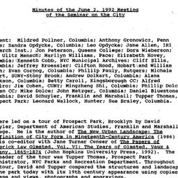 Minutes, 1993-06-02. The Ci...