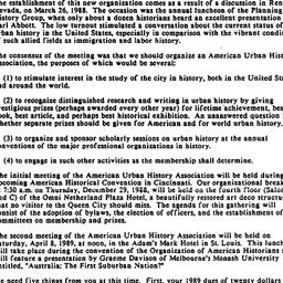 Announcements, 1988-11-08. ...
