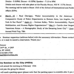 Announcements, 2000-02-15. ...