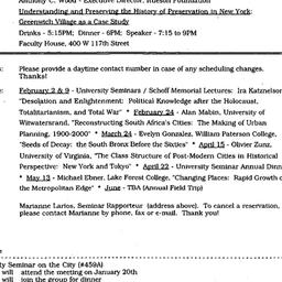 Announcements, 1998-01-20. ...