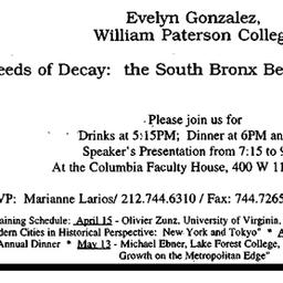 Announcements, 1998-03-24. ...