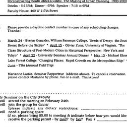 Announcements, 1998-02-24. ...