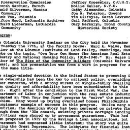 Minutes, 1987-11-17. The Ci...